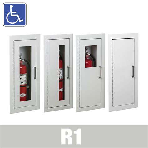 stainless steel fire extinguisher cabinets|fully recessed fire extinguisher cabinet.